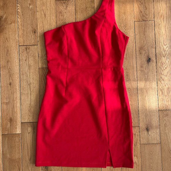 Hello Molly Red Hello Dear Dress - Size Medium (US 6) - Picture 1 of 8
